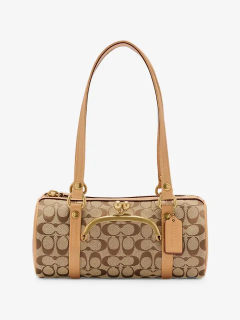 Coach 28 Kisslock Barrel tote bag