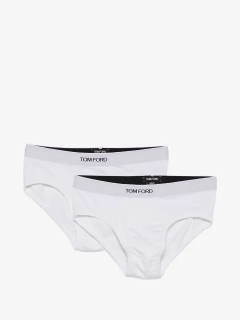 TOM FORD logo-waistband briefs