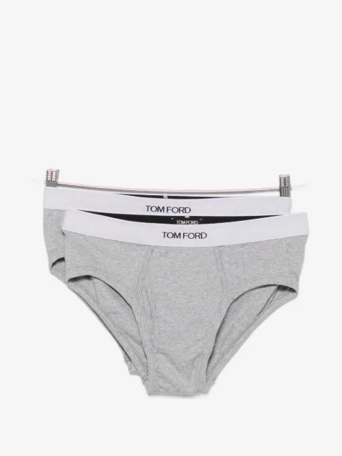 TOM FORD logo-waistband briefs (set of two)