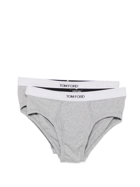 TOM FORD set de dos piezas de ropa interior con logo en la pretina