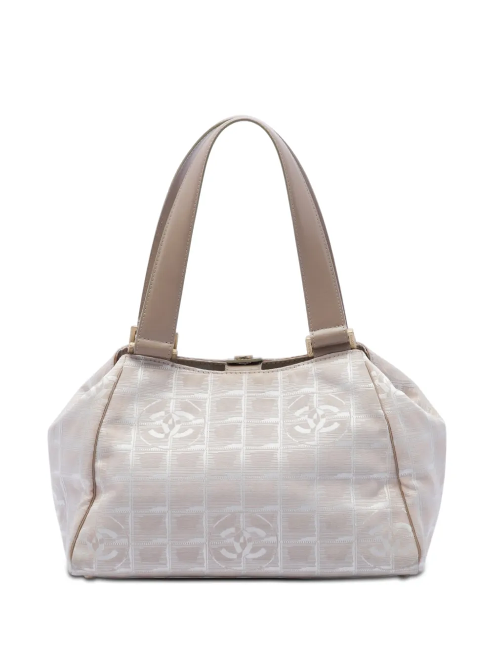 CHANEL Pre-Owned 2002-2003 New Travel Line Nylon tote bag - Toni neutri