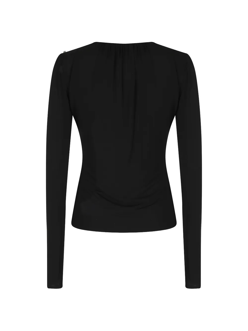 Sportmax Top met ruches Zwart
