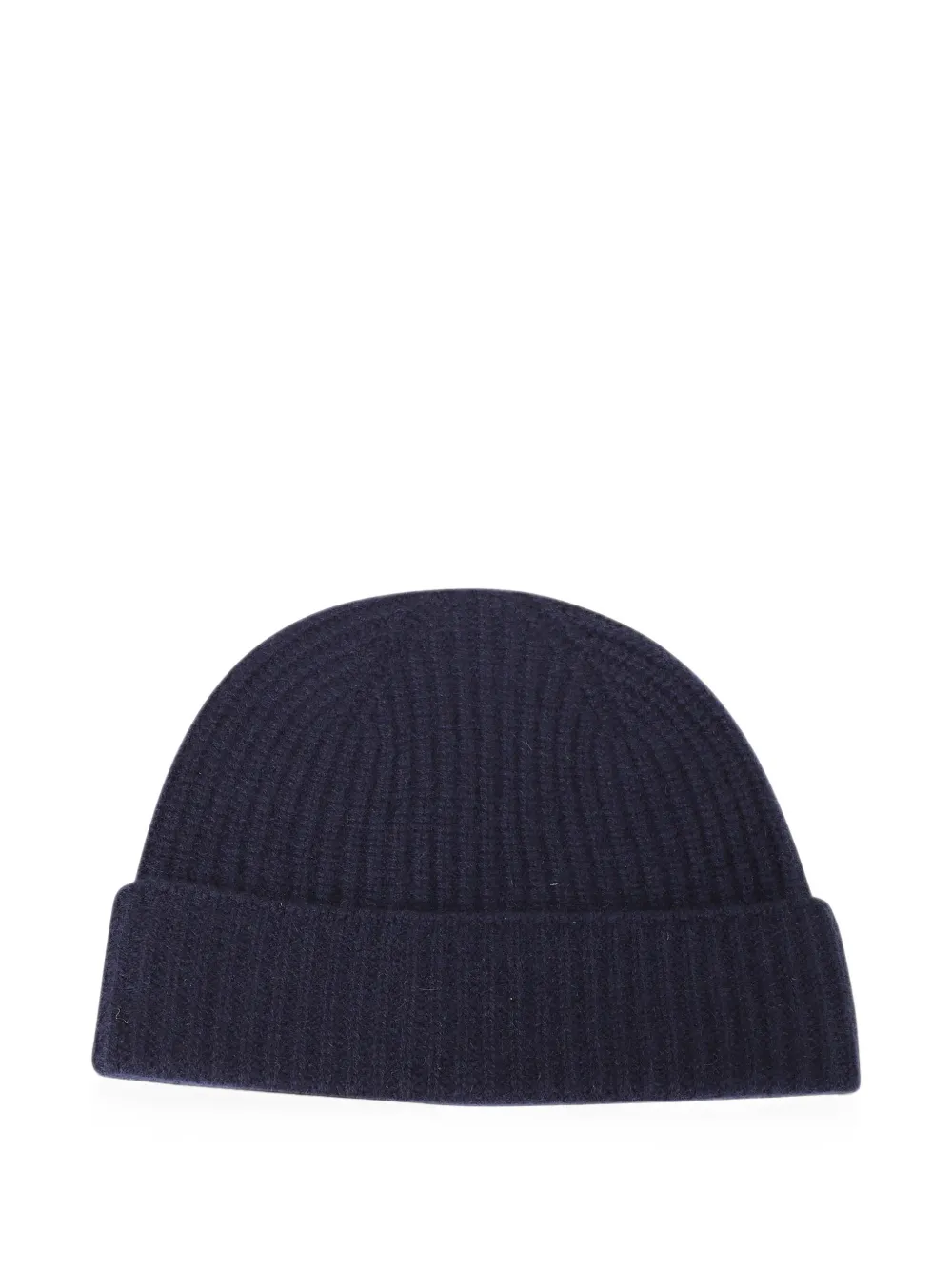 Eleventy Ribgebreide muts Blauw