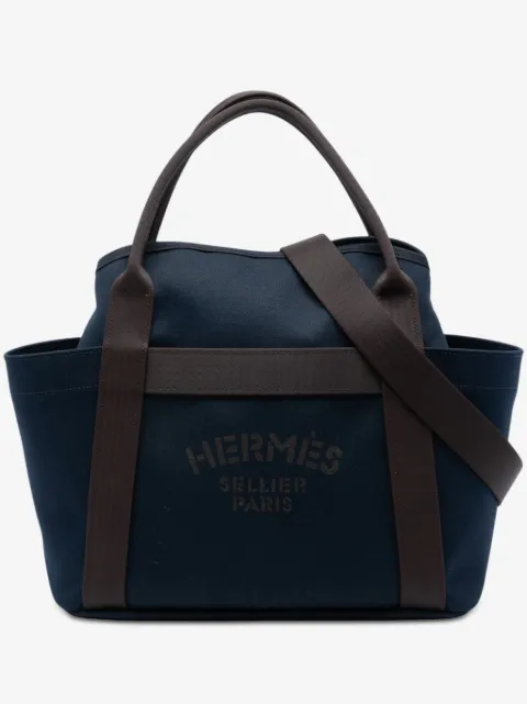 Hermès Pre-Owned 2024 Toile Sac de Pansage Kosmetiktasche
