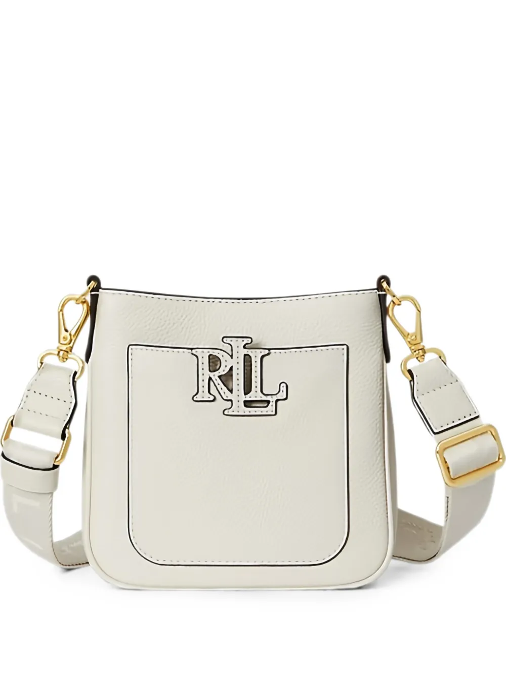 Lauren Ralph Lauren Cameryn logo-plaque cross body bag - Toni neutri