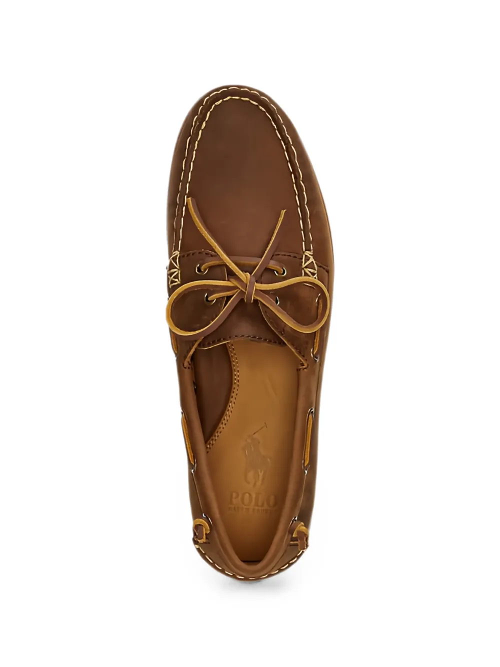 Polo Ralph Lauren Merton bootschoenen met stiksels Bruin