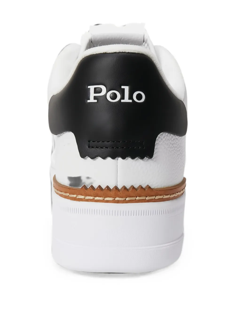 Polo Ralph Lauren Masters leren sneakers Wit
