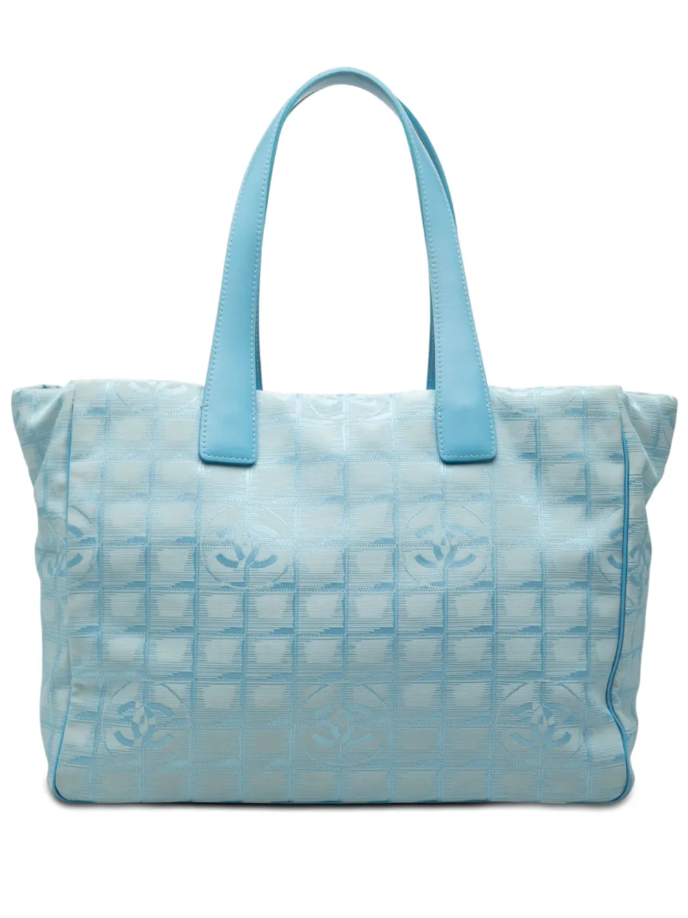 CHANEL Pre-Owned 2002-2003 New Travel Line Nylon tote bag - Blu