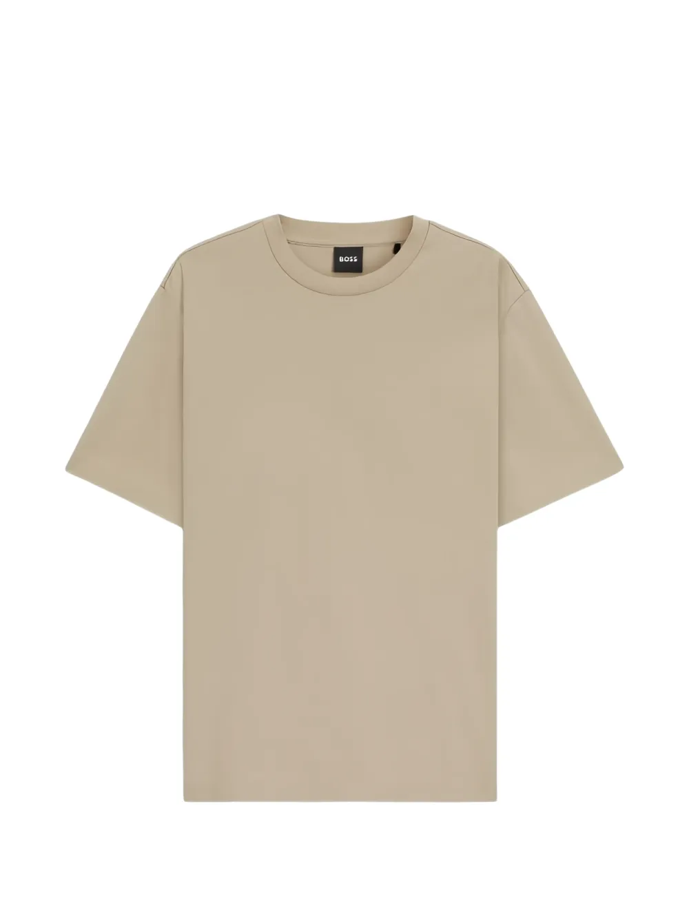 BOSS crew-neck short-sleeve T-shirt - Toni neutri