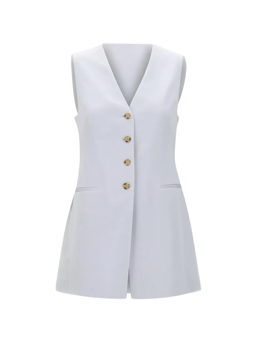 BOSS tailored V-neck vest - Blau