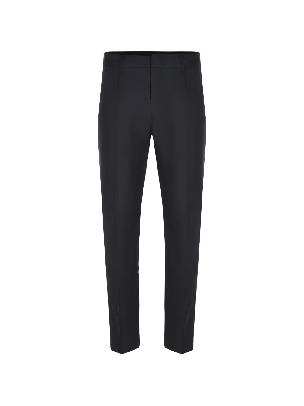 Emporio Armani logo-plate trousers - Blu