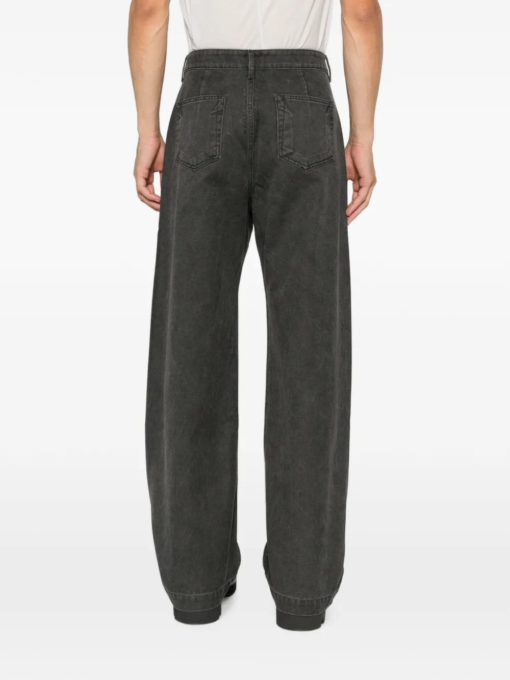 Rick Owens DRKSHDW Jeans met vervaagd effect Grijs