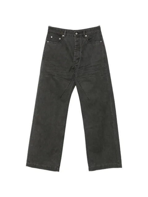 Rick Owens DRKSHDW faded-effect wide-leg jeans