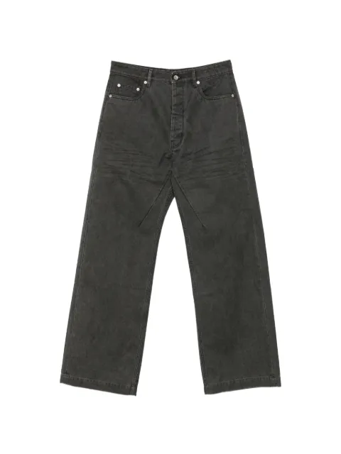 Rick Owens DRKSHDW faded-effect wide-leg jeans