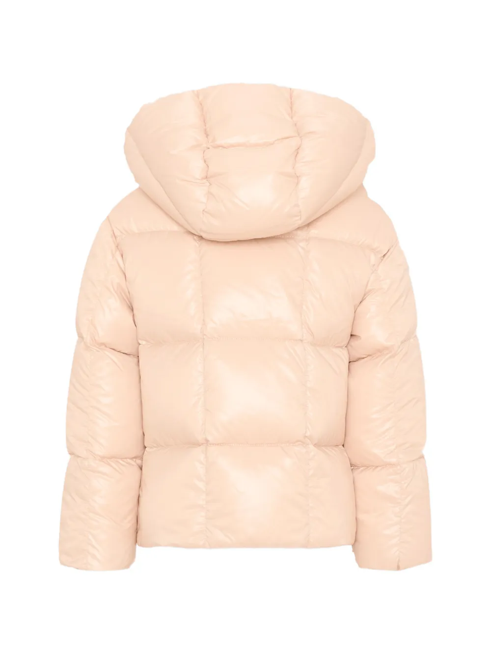 Moncler Enfant Parana gewatteerd jack met capuchon Roze