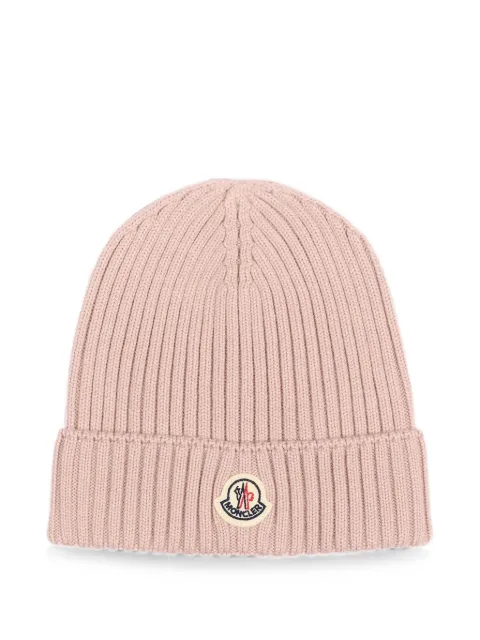 Moncler Enfant Berretto con applicazione logo