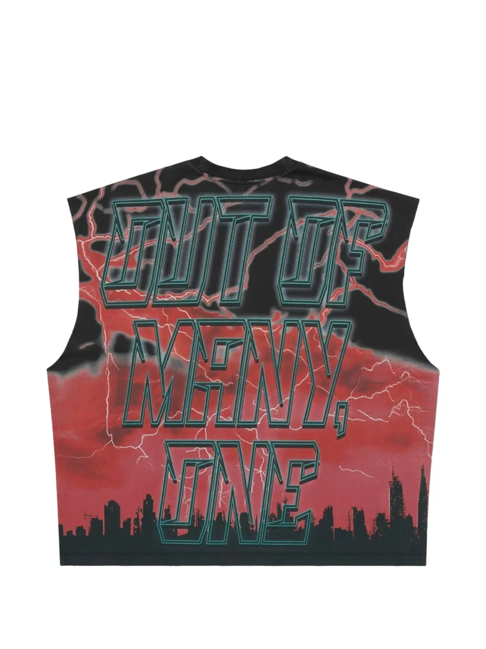 GODSPEED Voltage mouwloze top Zwart