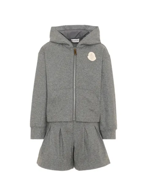 Moncler Enfant chándal con parche del logo