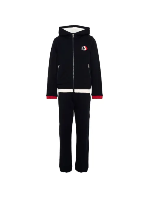 Moncler Enfant pantalones de chándal con logo