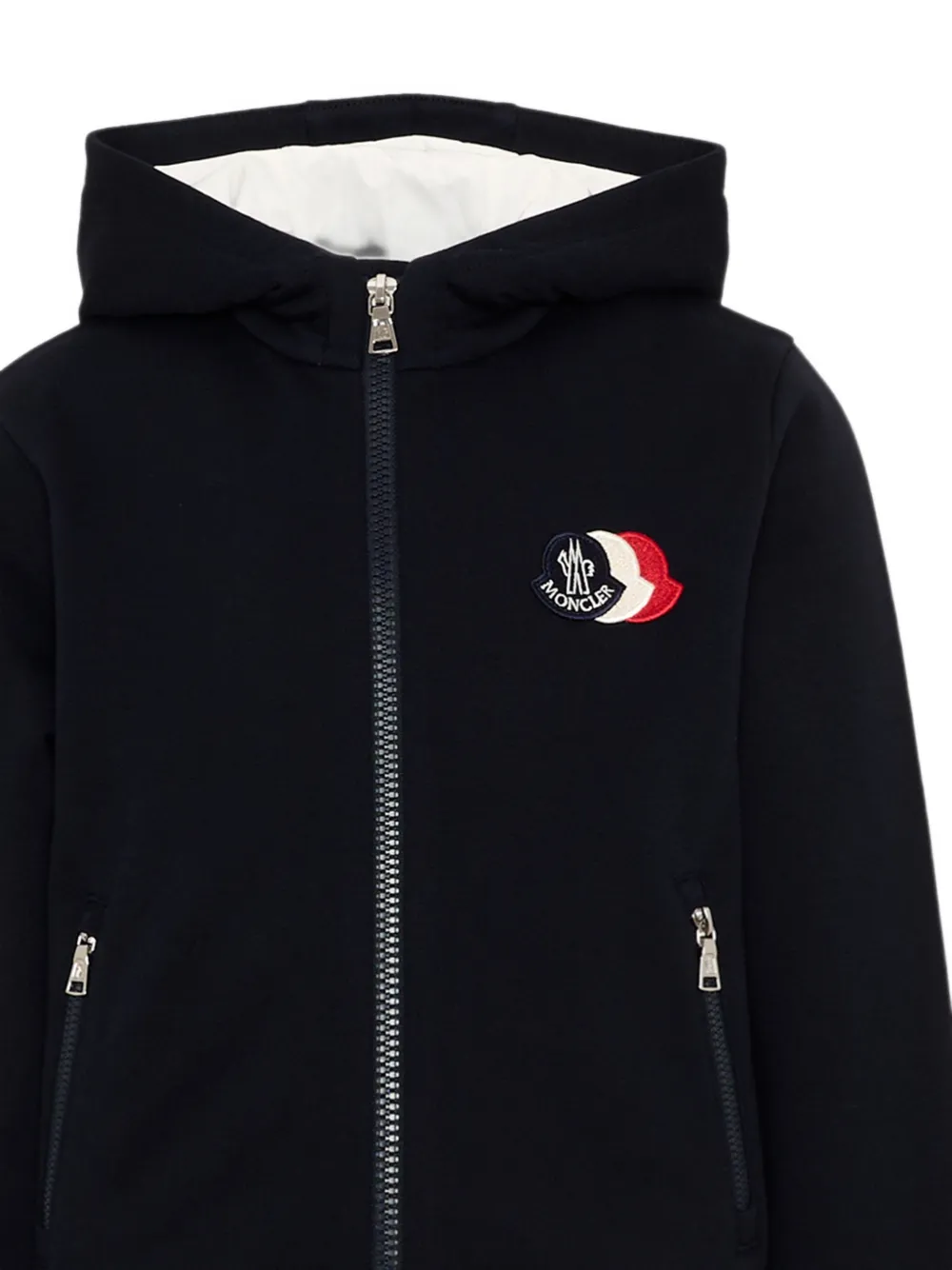 Moncler Enfant Trainingspak met logopatch Blauw
