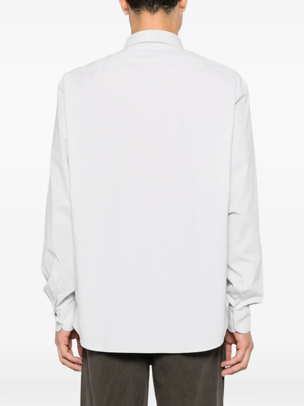 The Row Pace Long-sleeve Shirt in Grey, view 4