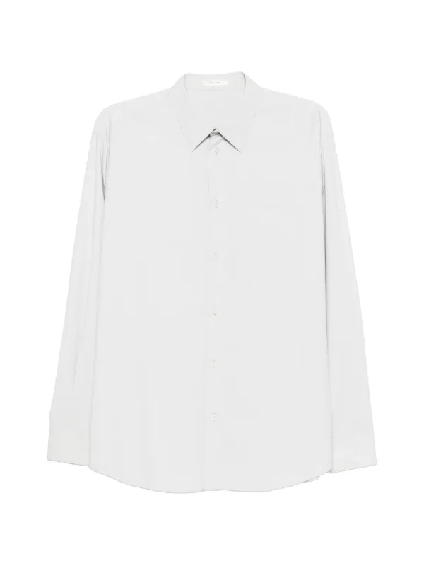 The Row Pace Long-sleeve Shirt in Grey
