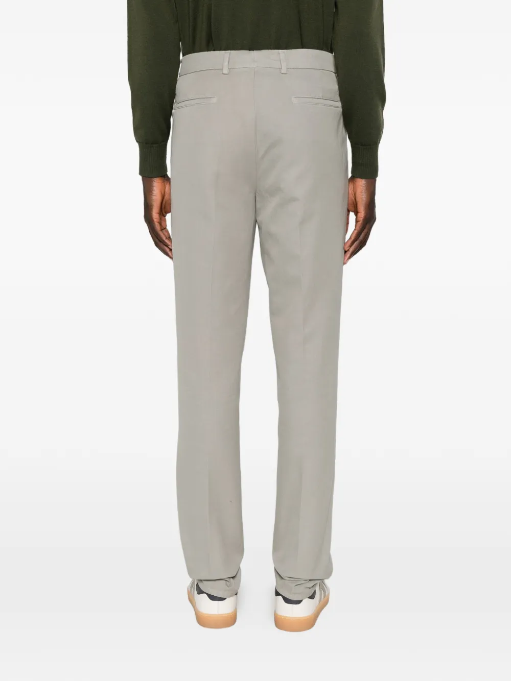Brunello Cucinelli Straight plooibroek Grijs