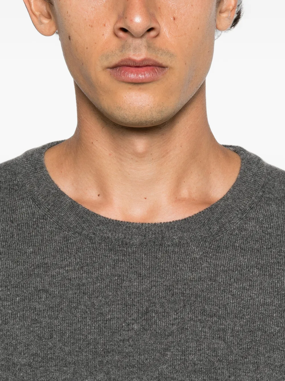 Brunello Cucinelli fine-knit sweater Grijs