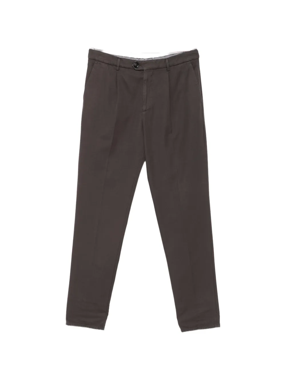Brunello Cucinelli pleated-waist tapered-leg trousers - Grau