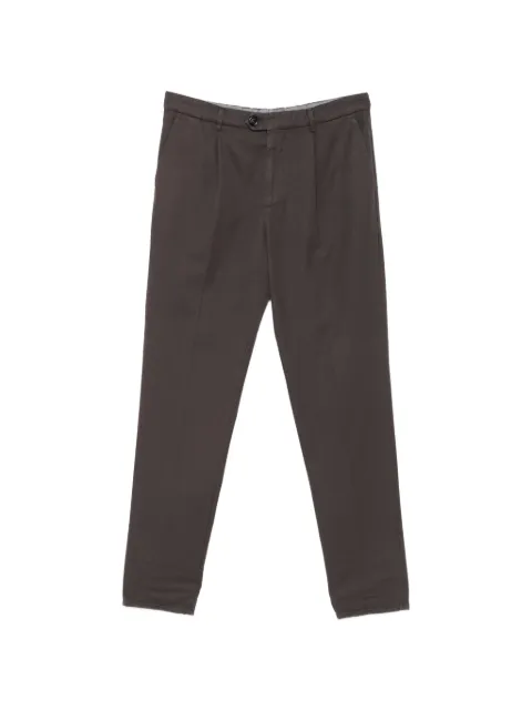Brunello Cucinelli pantalones ajustados con cintura plisada