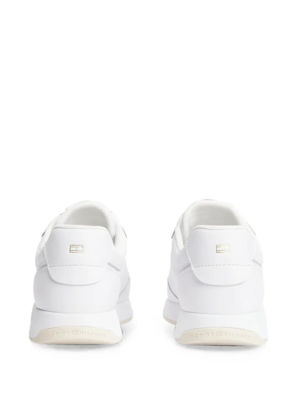 Tommy Hilfiger Sneakers met logoplakkaat Wit