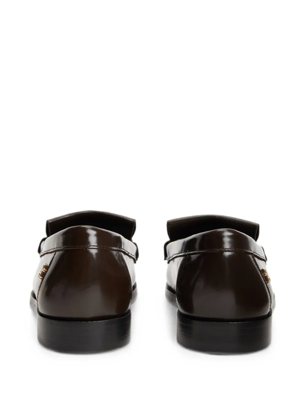 Tommy Hilfiger tassel leather loafers Bruin