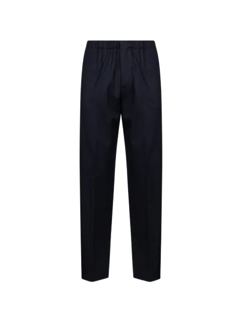 Lardini pantalones con cinturilla elástica y pinzas