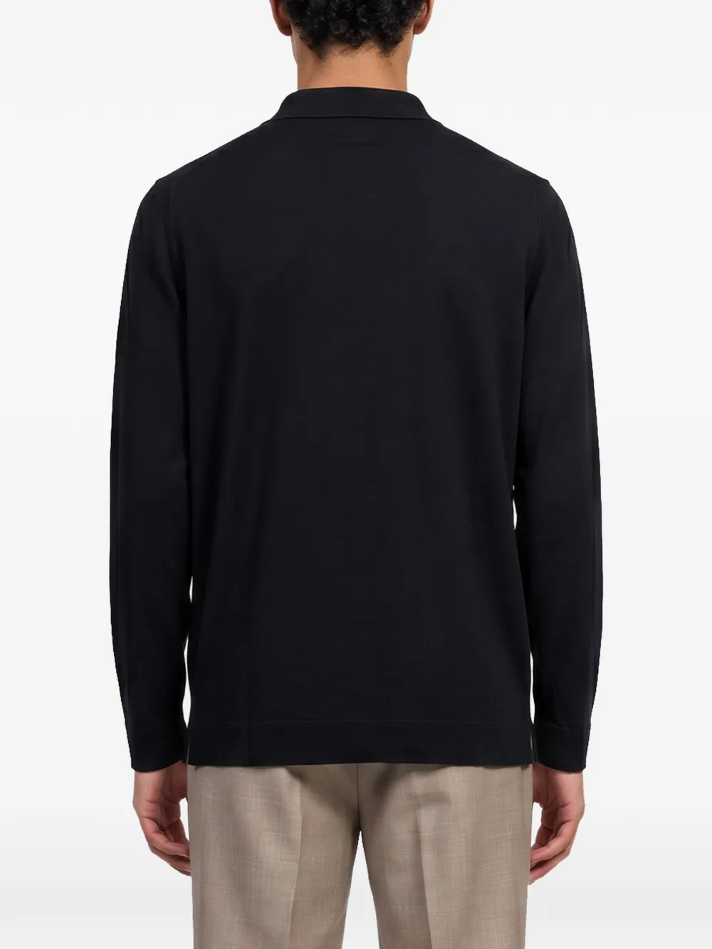 Lardini Overhemd met knopen Blauw