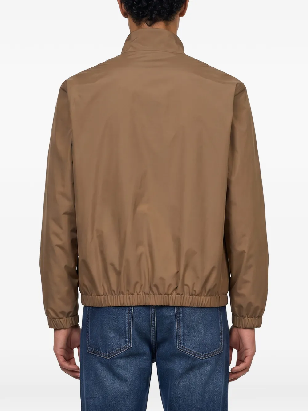 Lardini Jack met hoge hals Bruin