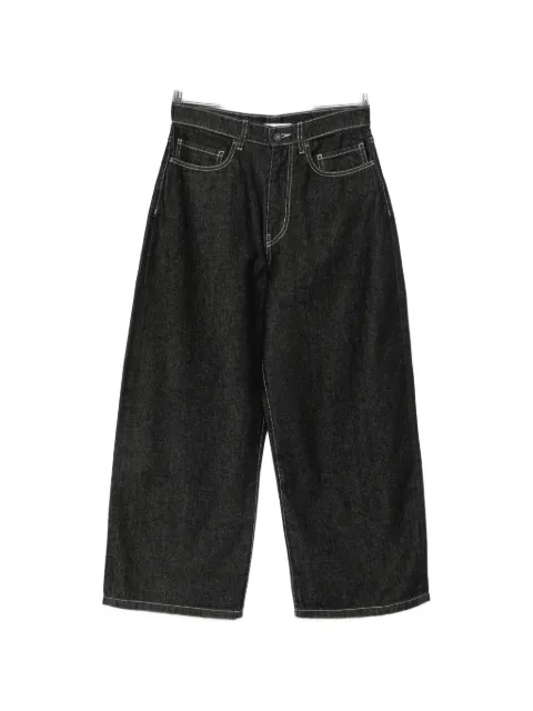 Christian Wijnants Pavia contrast-stitch wide-leg jeans