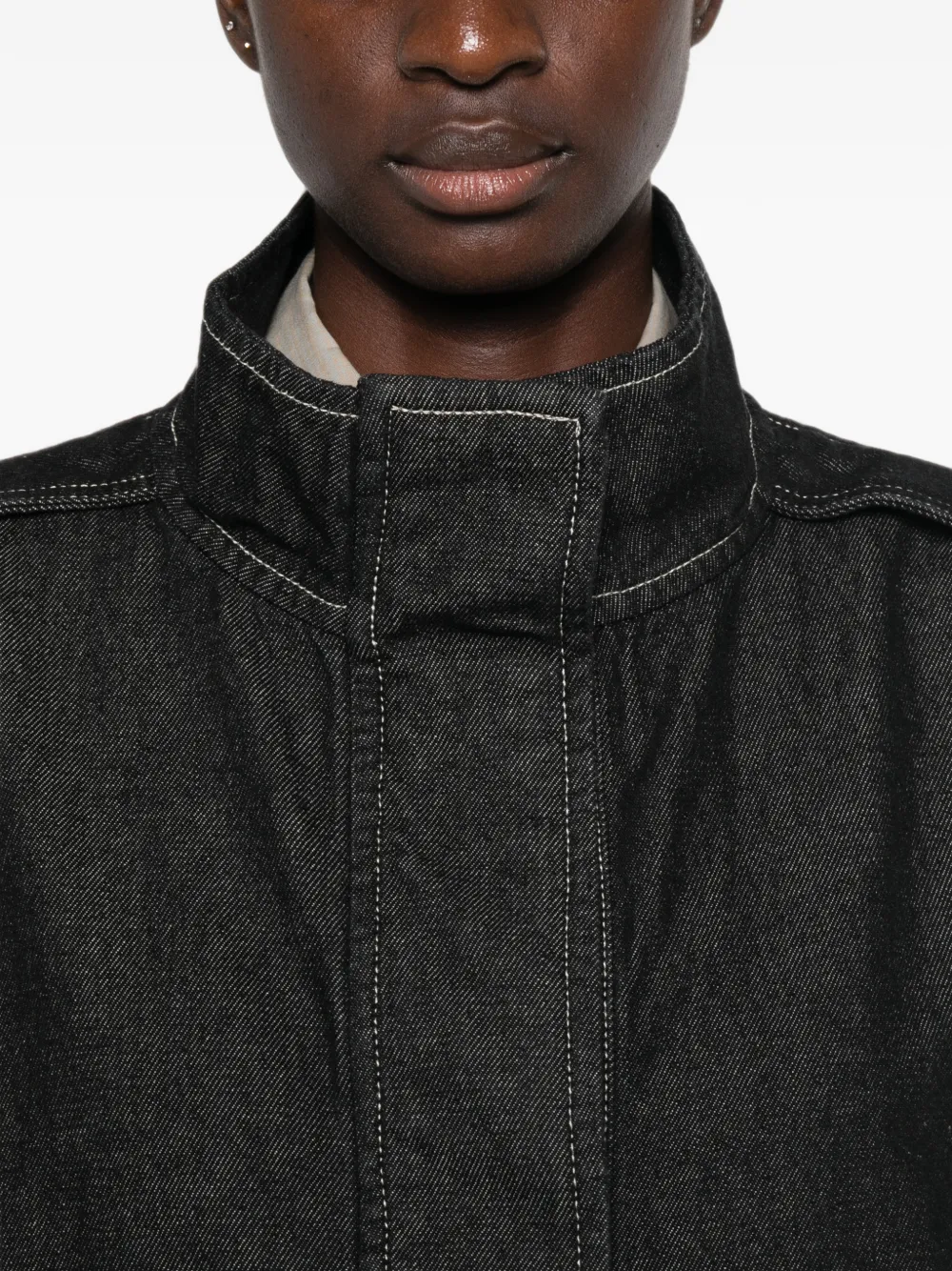 Christian Wijnants Denim jack Zwart