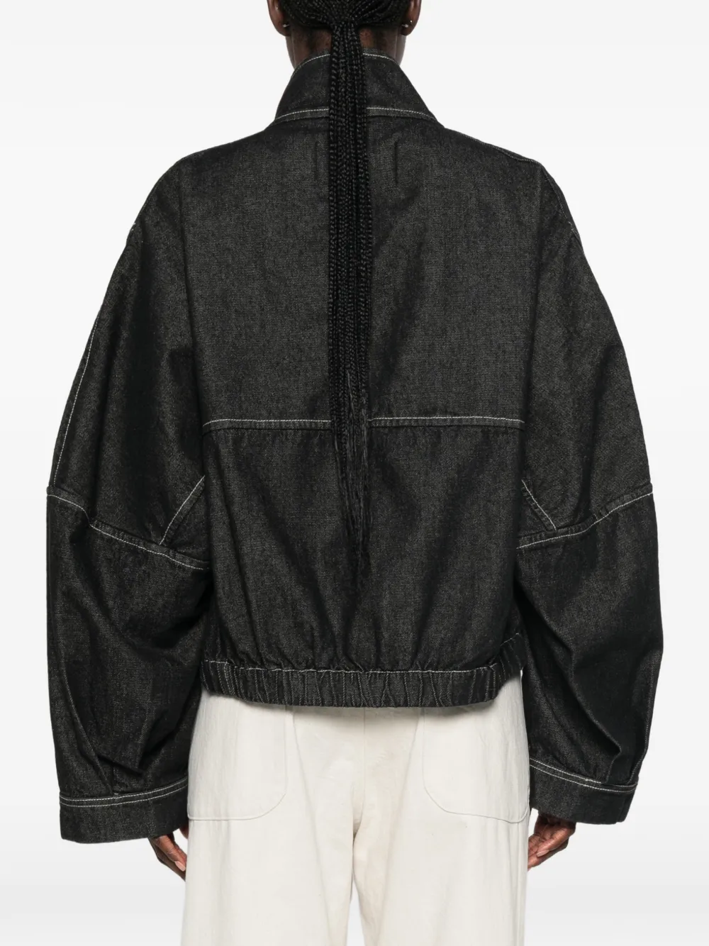 Christian Wijnants Denim jack Zwart