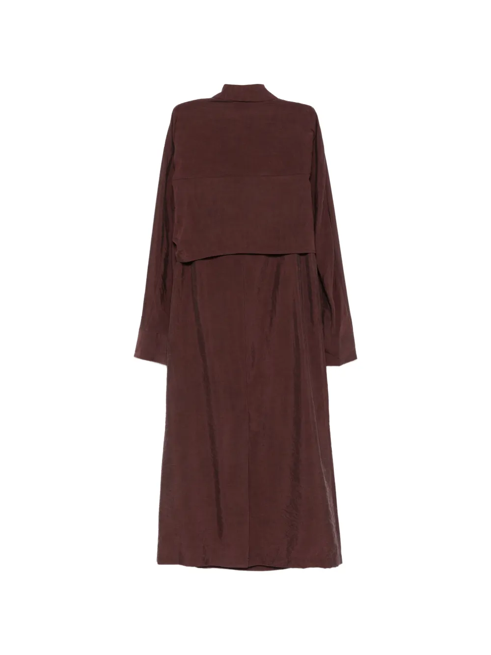 Christian Wijnants Delphi blouse met lange mouwen en midi-jurk Rood