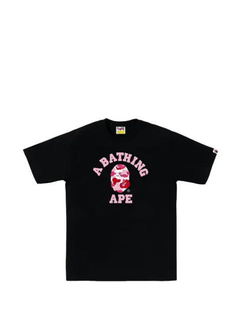 A BATHING APE® camiseta ABC Camo College