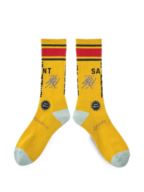 SAINT MXXXXXX logo-detail socks