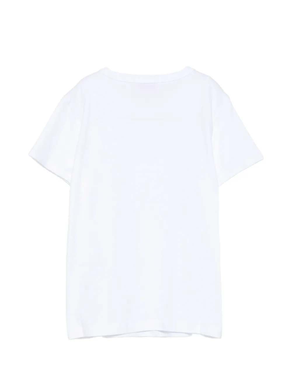 PUCCI Junior logo-print crew-neck T-shirt Wit