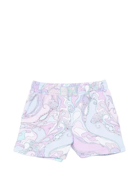 PUCCI Junior abstract-print shorts