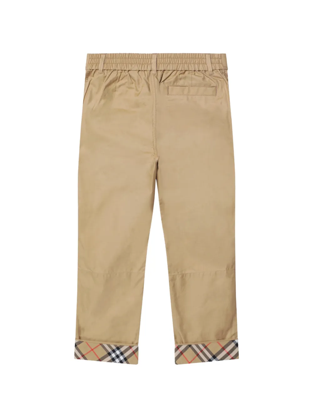 Burberry Kids Sheldon Check broek Beige
