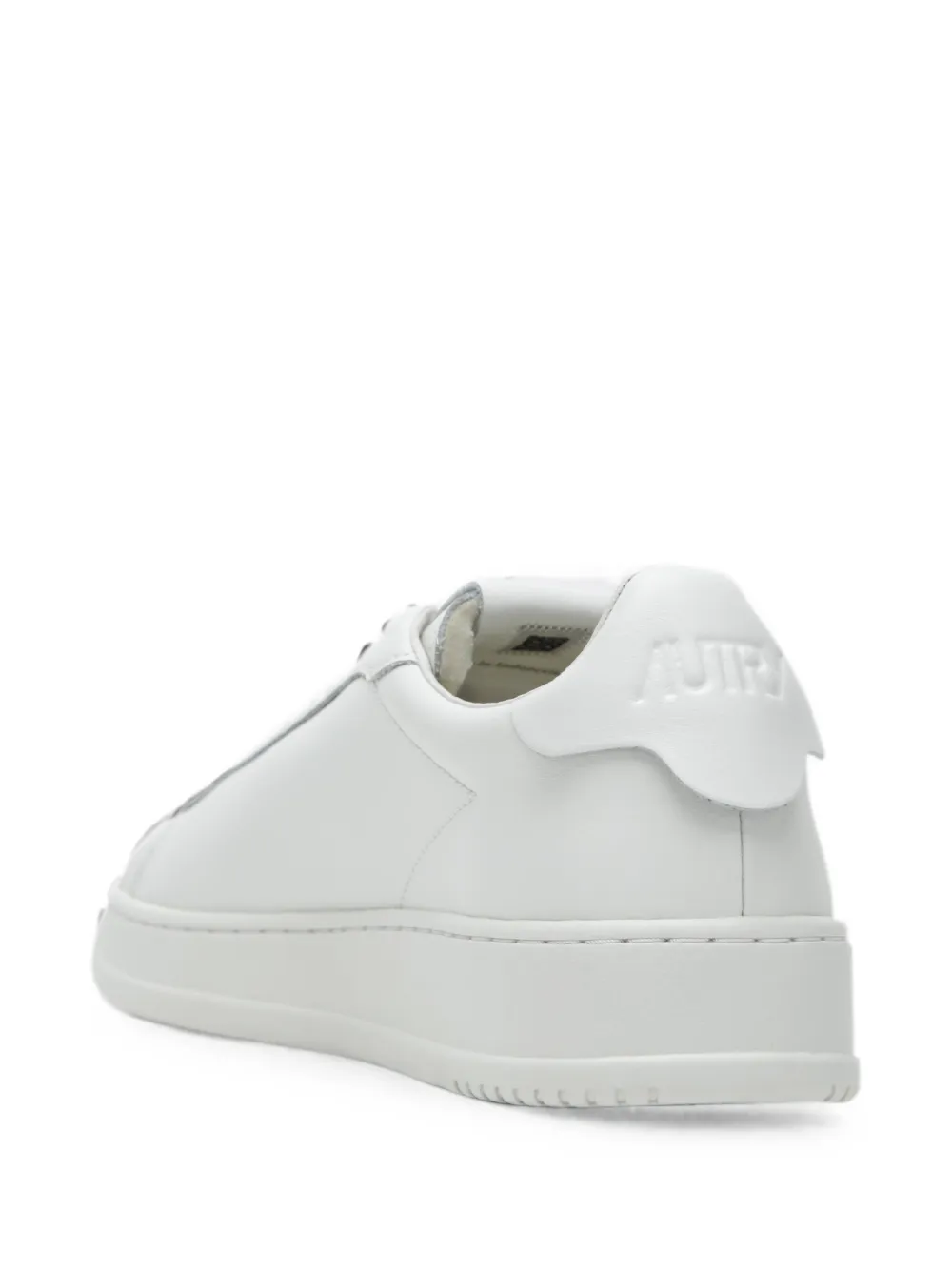 Autry Dallas leren sneakers met logo-patch Wit