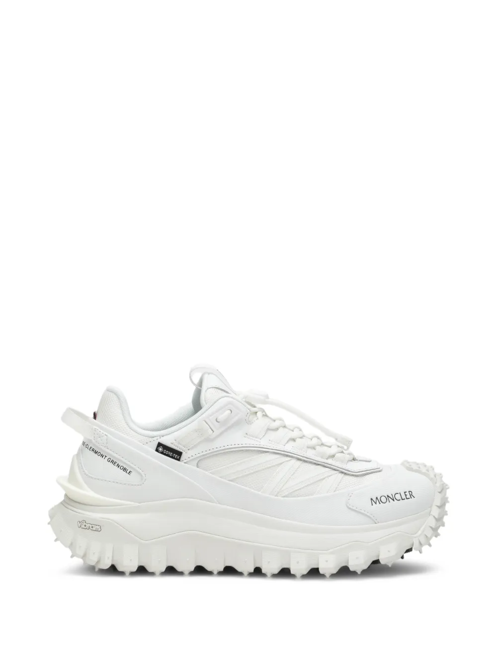 Moncler panelled low-top sneakers Wit