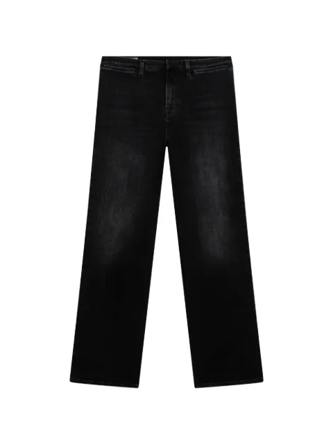Gucci Web-stripe straight-leg jeans