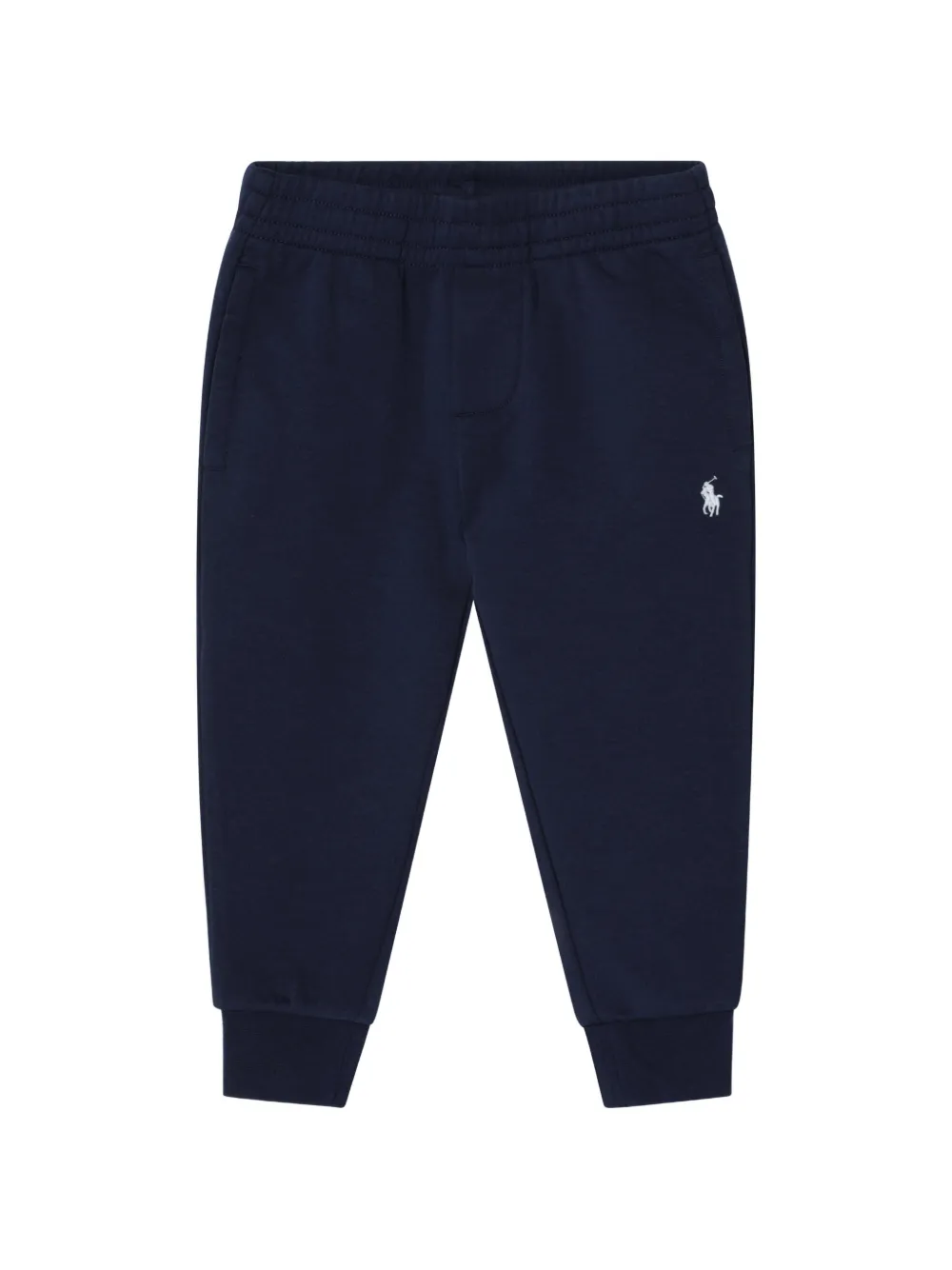 POLO RALPH LAUREN KIDS logo-embroidered track pants - Blu
