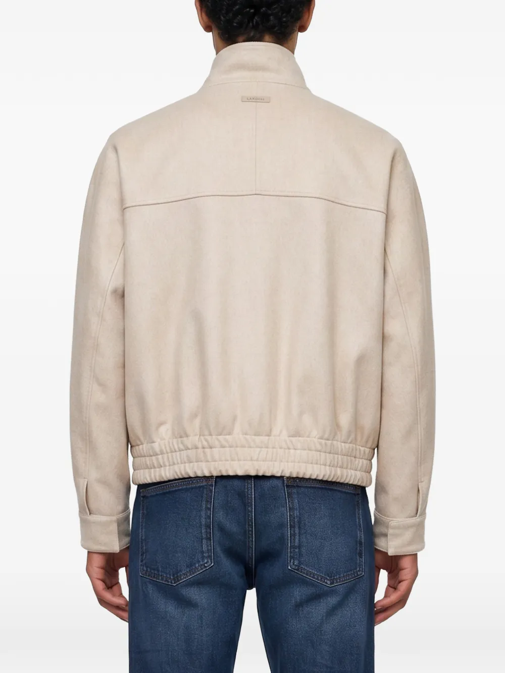 Lardini Jack met hoge hals Beige