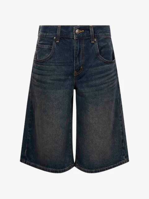 Levi's Shorts al ginocchio Super Baggy con effetto schiarito